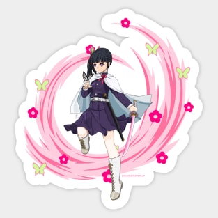 Flower Sword Master Sticker